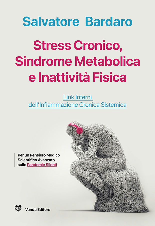 Copertina del libro Stress Cronico Sindrome Metabolica e Inattivita Fisica.